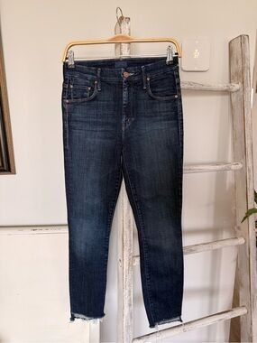 MOTHER The Looker Ankle Step Fray Bombay Lost and Found Sz. 25”